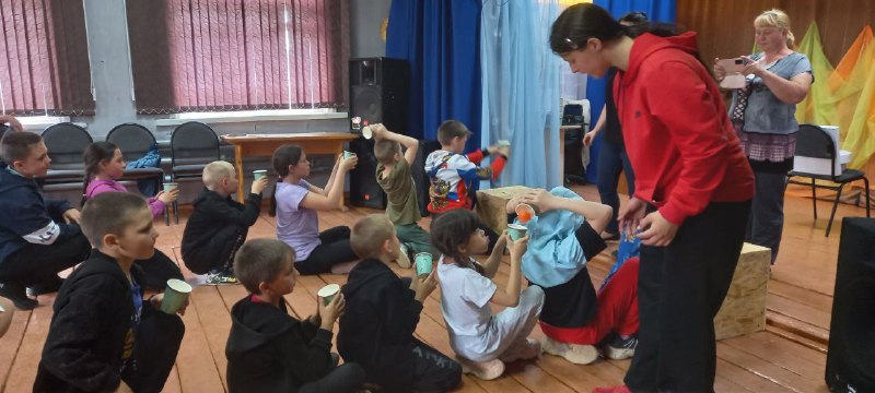 Открытие смены пришкольного лагеря &amp;quot;Смелые&amp;quot;..